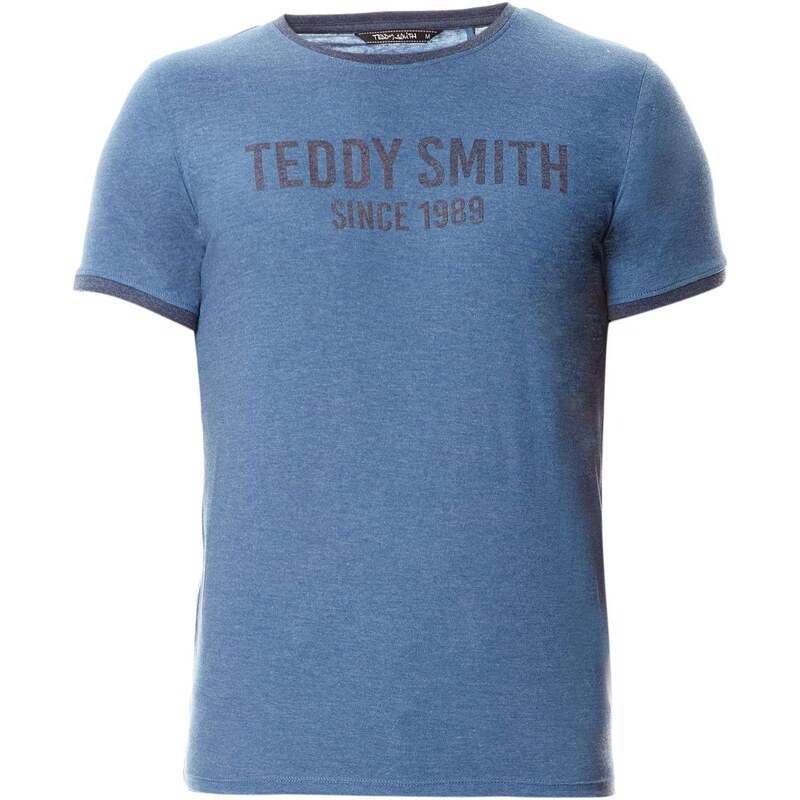 Teddy Smith Tristan - T-Shirt - ausgewaschenes blau
