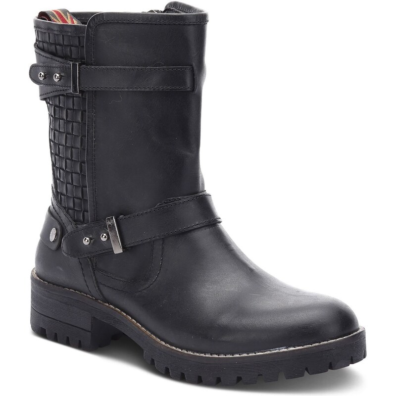 Pepe Jeans Footwear Helen - Boots mit Lederanteil - schwarz