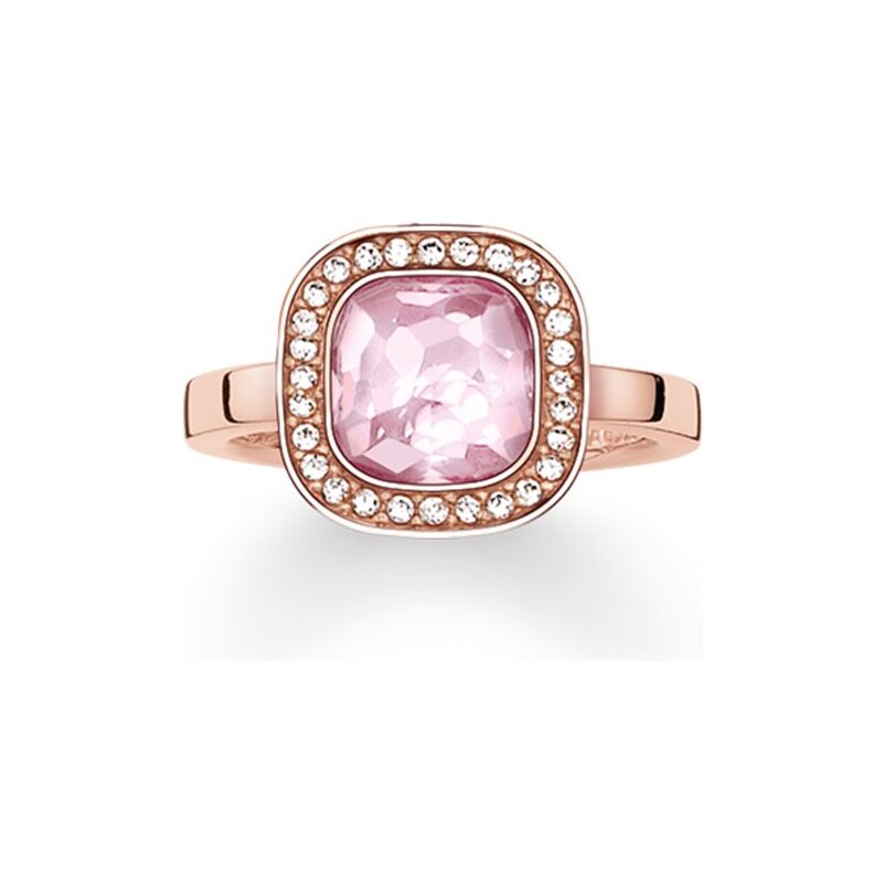 Thomas Sabo Ring pink TR2029-633-9-48