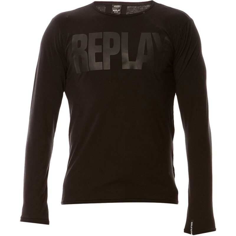 Replay T-Shirt - schwarz