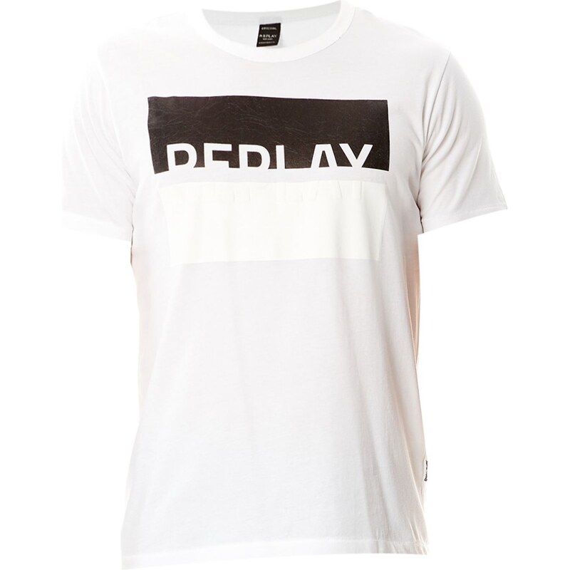 Replay T-Shirt - weiß