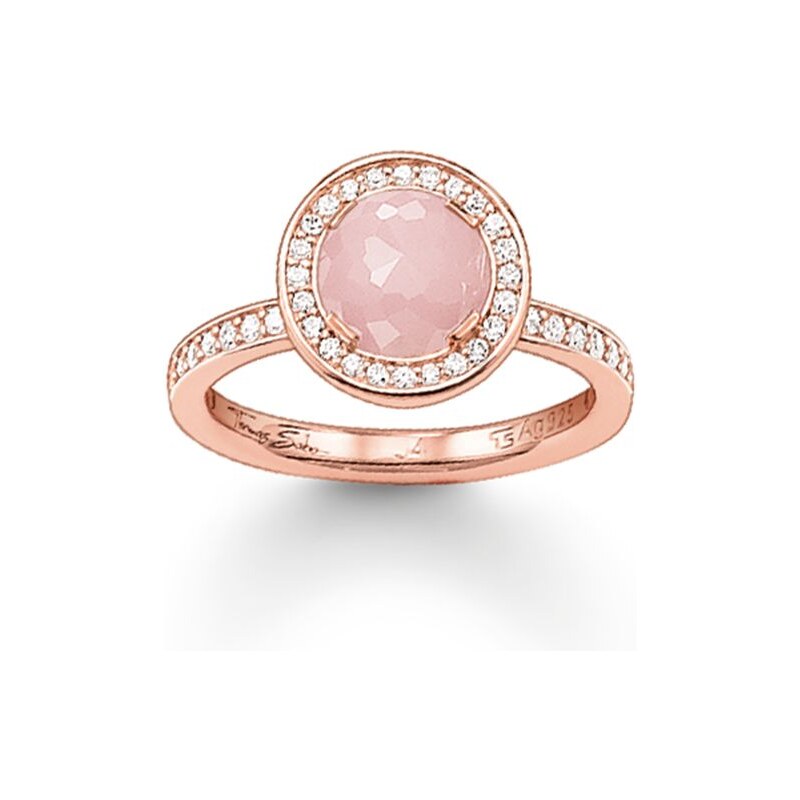 Thomas Sabo Ring pink TR1971-417-9-48