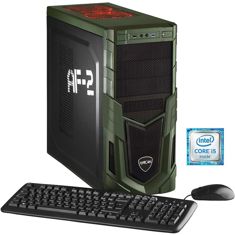 Hyrican Gaming PC Intel® i5-6400, 8GB, 1TB, AMD Radeon? RX 460 »Military Gaming 5290«