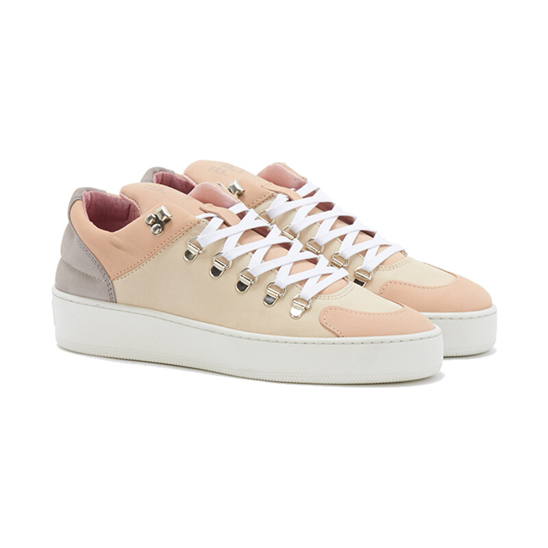 Filling Pieces MOUNTAIN CUT Sneakers in Creme