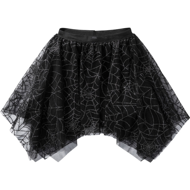 bpc bonprix collection Tüllrock Halloween Spinnennetz in schwarz für Mädchen von bonprix