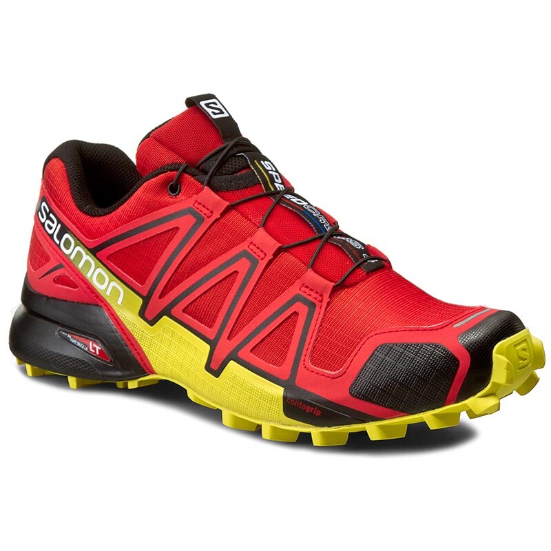 Schuhe SALOMON - Speedcross 4 381154 27 V0 Radiant Red/Black/Corona Yellow