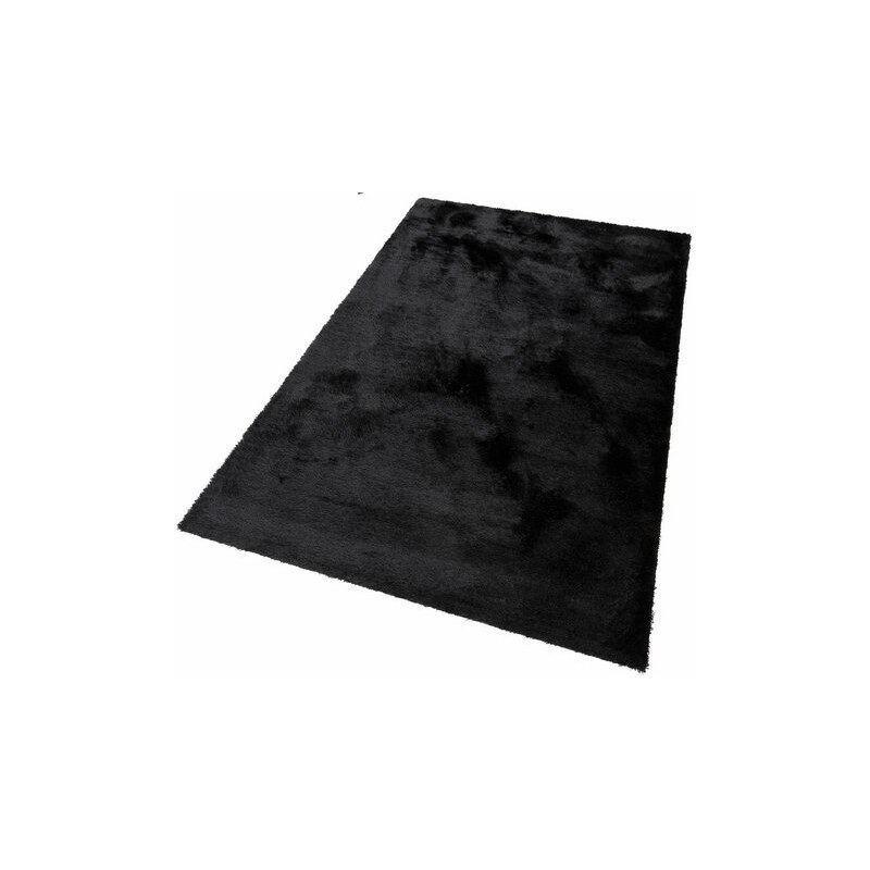 Bruno Banani Hochflor-Teppich Dana Höhe 30 mm handgetuftet schwarz 1 (60x90 cm),2 (80x150 cm),3 (120x180 cm),4 (160x230 cm),5 (200x200 cm),6 (200x300 cm),7 (240x320 cm)
