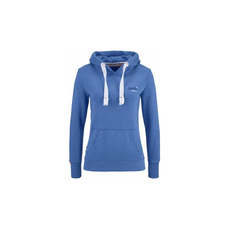 Damen Superdry Sweatshirt Label Primary Hood SUPERDRY blau L/42,S/38,XS/36