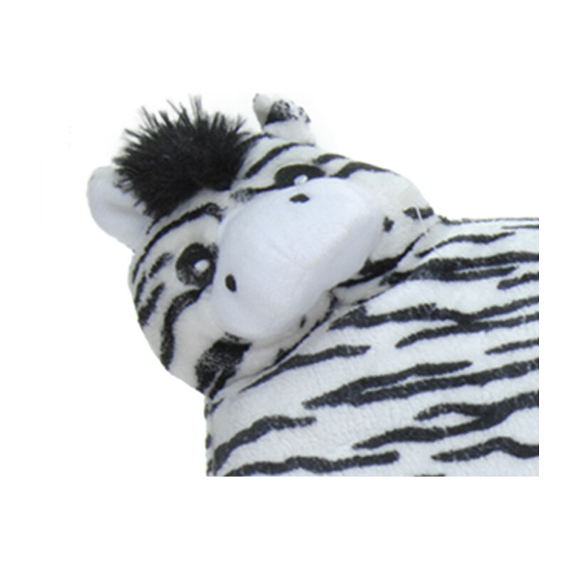 Lesara Plüschkissen im Tierdesign - Zebra