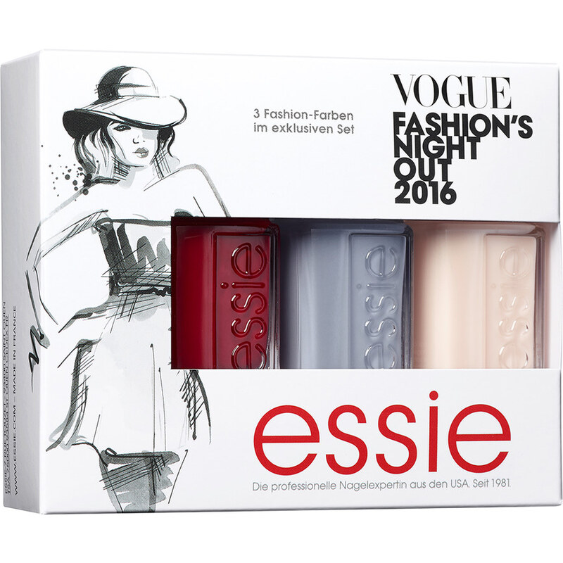 essie Nr. 1 Vogue Fashion's Night Out Manicure Set Nagellack Stück