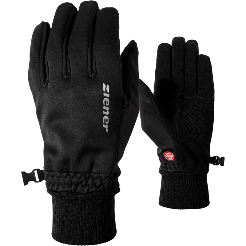 Ziener: Softshell-Handschuhe Idealist WS, schwarz, verfügbar in Größe 7,7.5