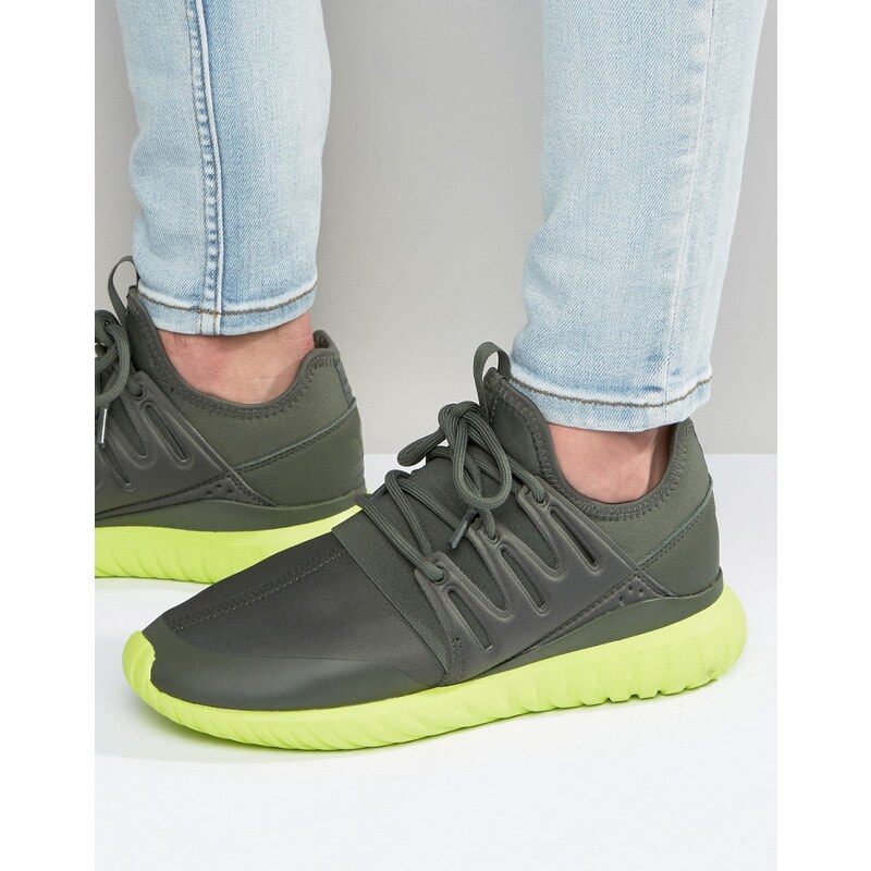Adidas Originals - Tubular Radial - Sneaker - Grün