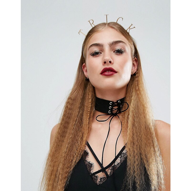 Orelia - Halloween Trick - Haarband - Gold