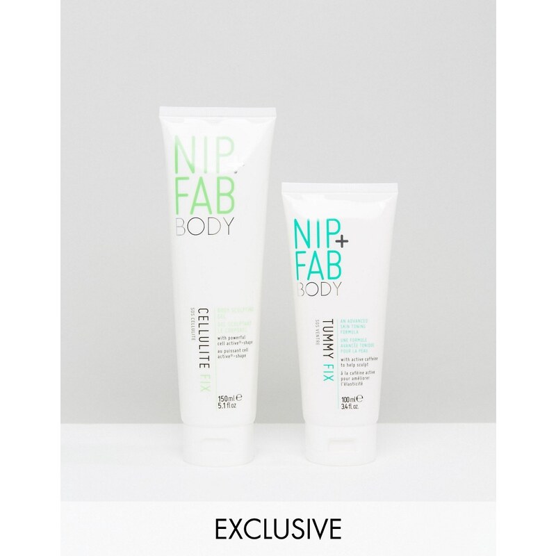 Nip+Fab - Exklusiv bei ASOS - Duo Ultimate Body Prep, 47% RABATT - Transparent