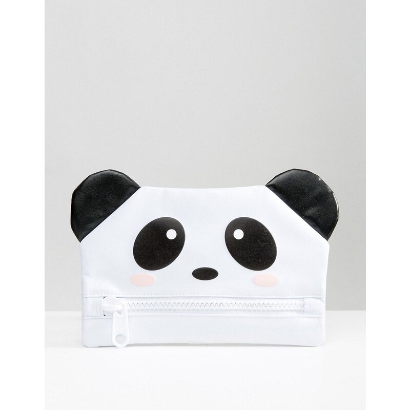 Paperchase - Federmäppchen mit Panda-Design - Mehrfarbig