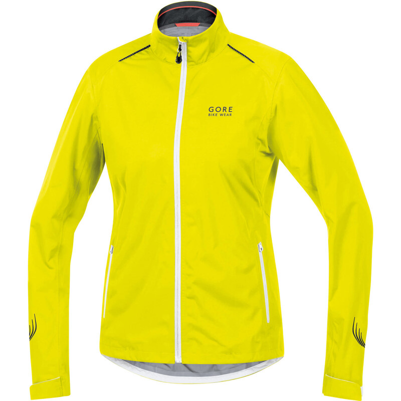 Gore Bike Wear: Damen Softshelljacke Element Gore-Tex Active Lady Jacke, gelb, verfügbar in Größe 34