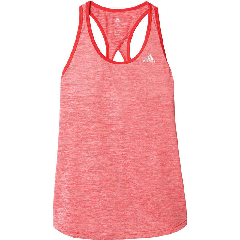 adidas Performance: Damen Trainingsshirt / Tank Top Keyhole Tank, rot, verfügbar in Größe M,S,L