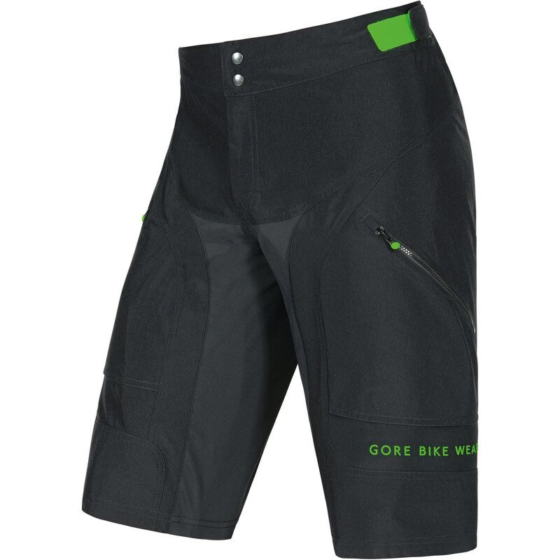 Gore Bike Wear: Herren Mountainbike Shorts Power Trail Shorts, schwarz, verfügbar in Größe S