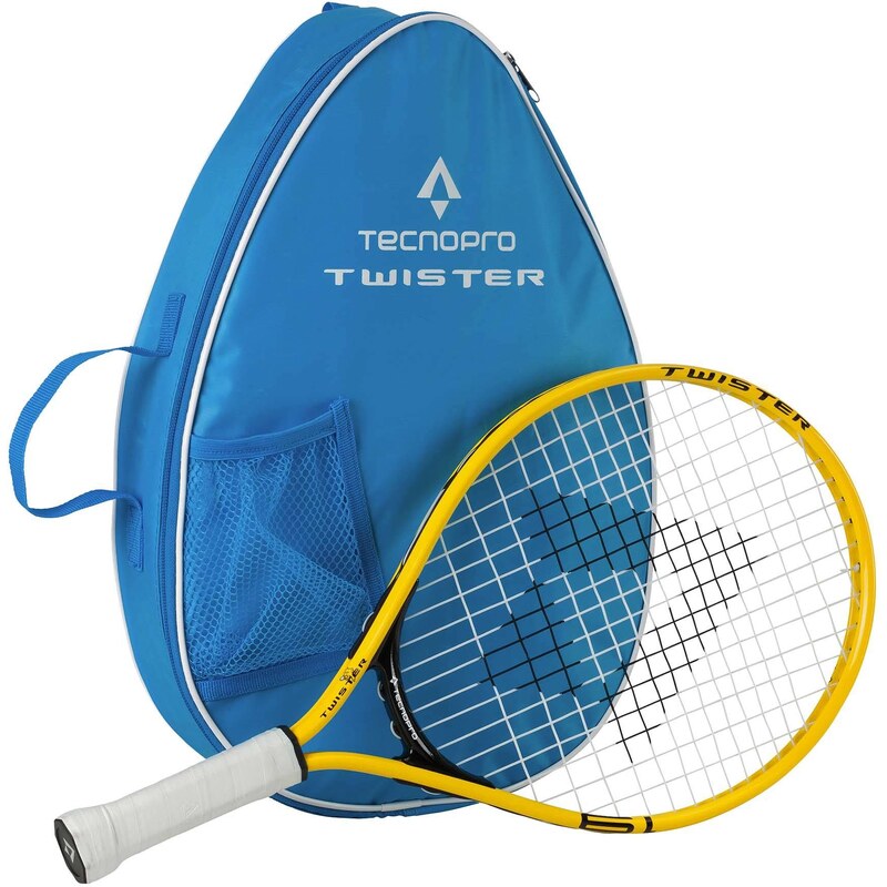 Tecno Pro: Kinder Tennisset Twister 19, gelb/schwarz, verfügbar in Größe O