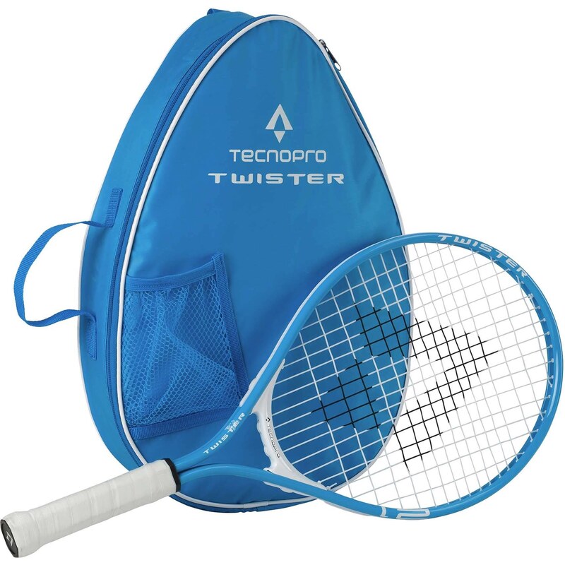 Tecno Pro: Kinder Tennisset Twister 21, bleu/weiß, verfügbar in Größe O