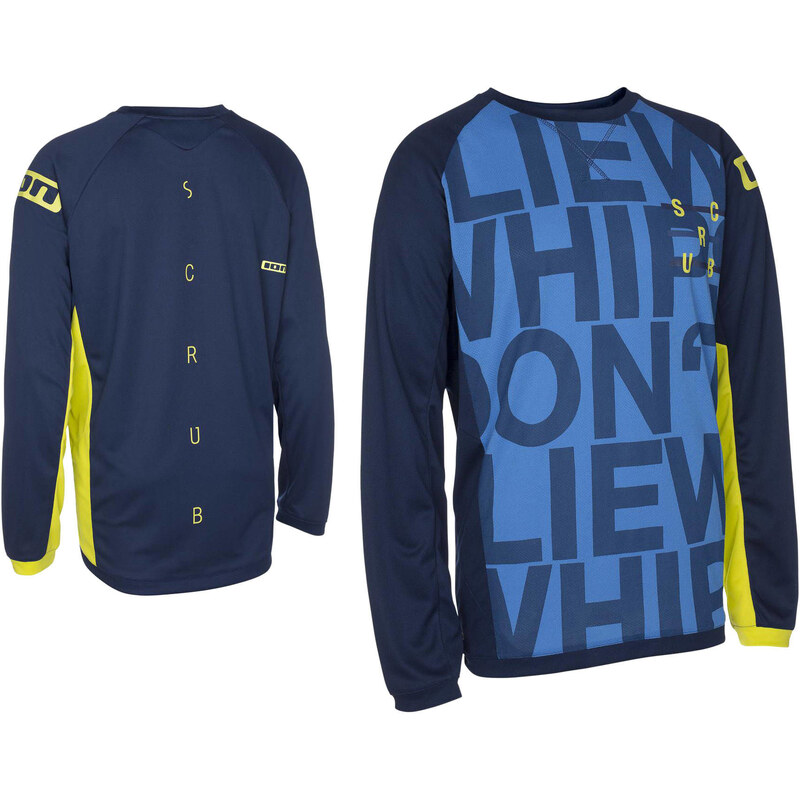 ION: Herren Rad T-shirt Tee LS Helium, nachtblau, verfügbar in Größe M,XXL