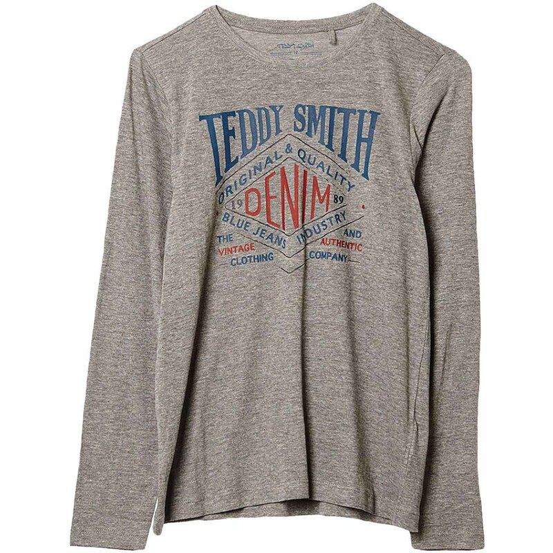 Teddy Smith T-Shirt - grau meliert
