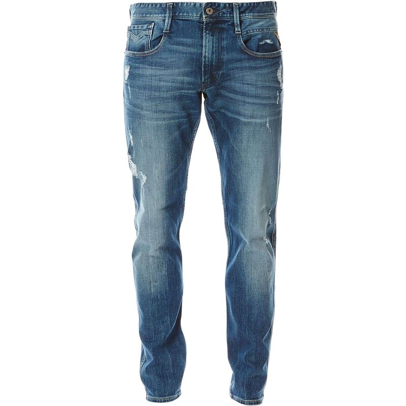 Replay Anbass - Jeans mit Slimcut - blau