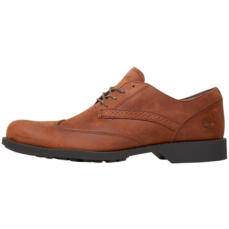 Timberland Mens Fitchberg Whingtip Oxford Shoe Medium Brown