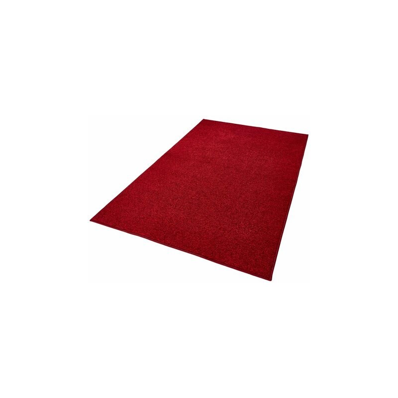HANSE HOME Teppich Pure 100 gewebt rot 2 (B/L: 80x150 cm),3 (B/L: 140x200 cm),4 (B/L: 160x240 cm),6 (B/L: 200x300 cm),8 (B/L: 300x400 cm)