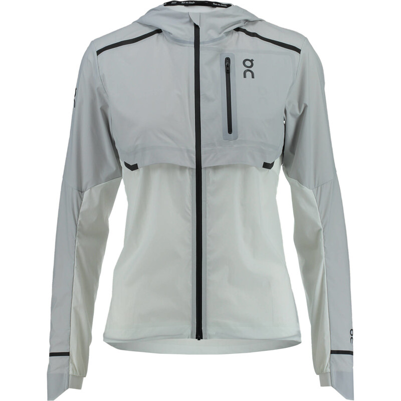 On: Damen Laufjacke Weather-Jacket, grau, verfügbar in Größe 36