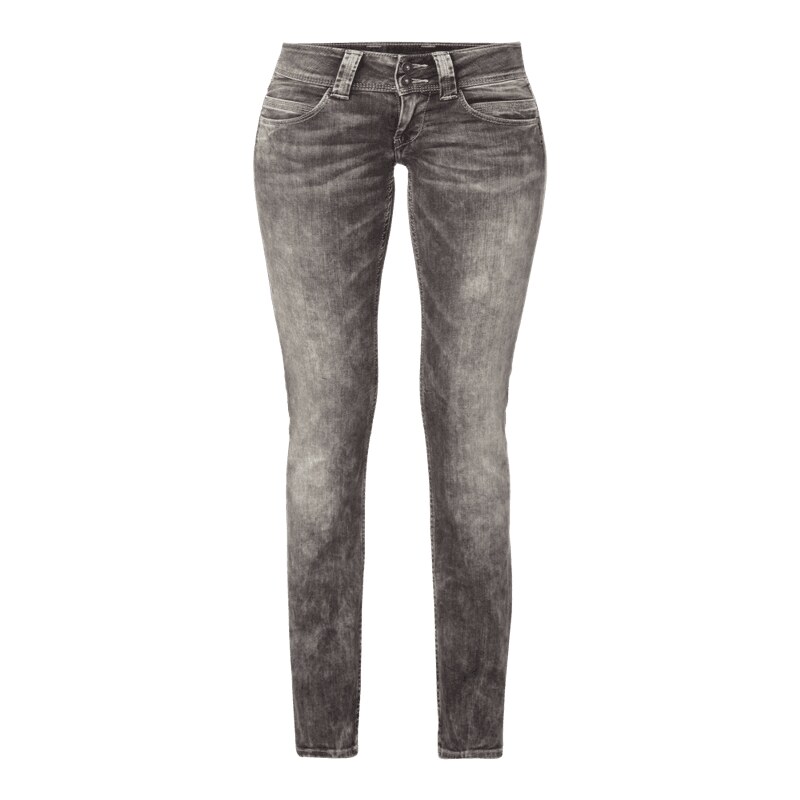 Pepe Jeans Acid Washed Straight Fit Jeans