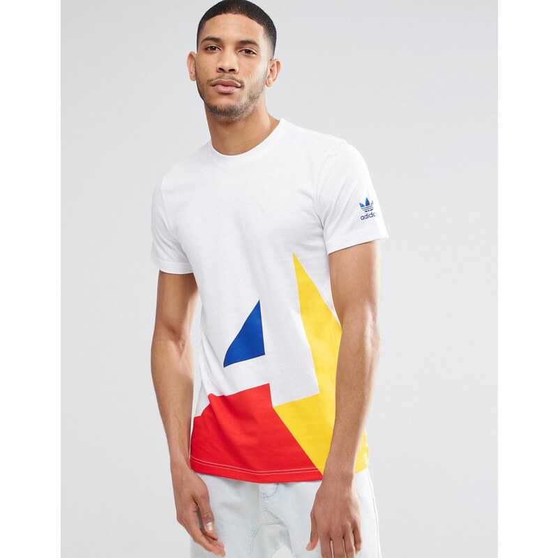 adidas Originals - Block It Out - T-Shirt AZ1047 - Weiß