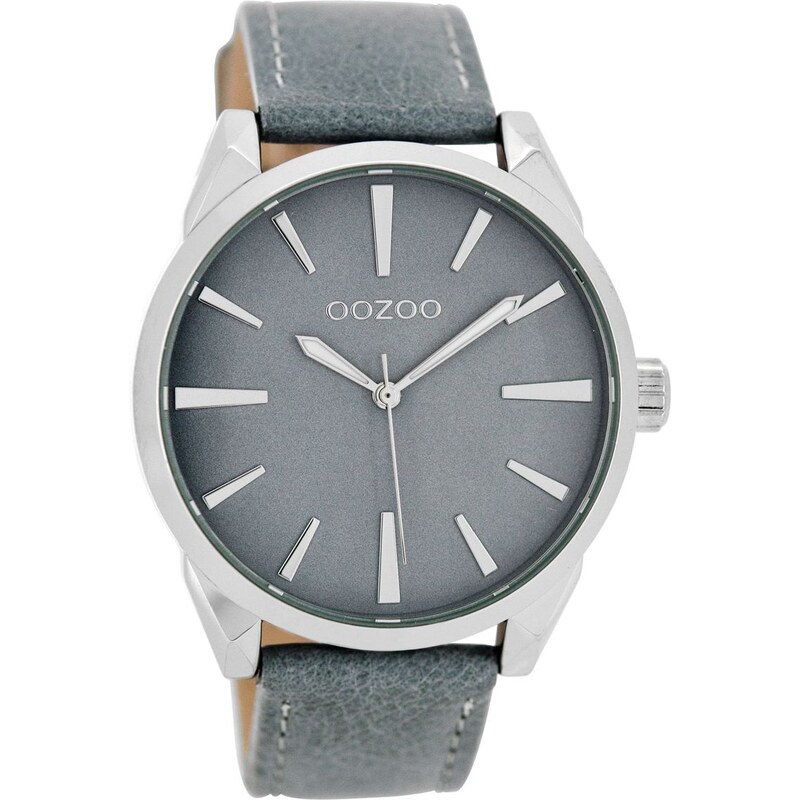 Oozoo Damen-Armbanduhr 42 mm Graublau C8363