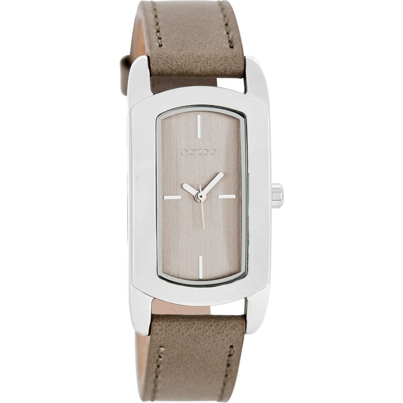 Oozoo Damen-Armbanduhr Grau 24 mm C8375