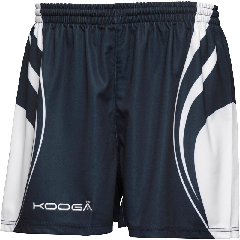 KooGa Herren Curve Match Rugby Shorts Blau