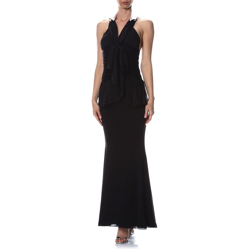 Karl Lagerfeld Jasmin - Kleid mit fließendem Schnitt - schwarz
