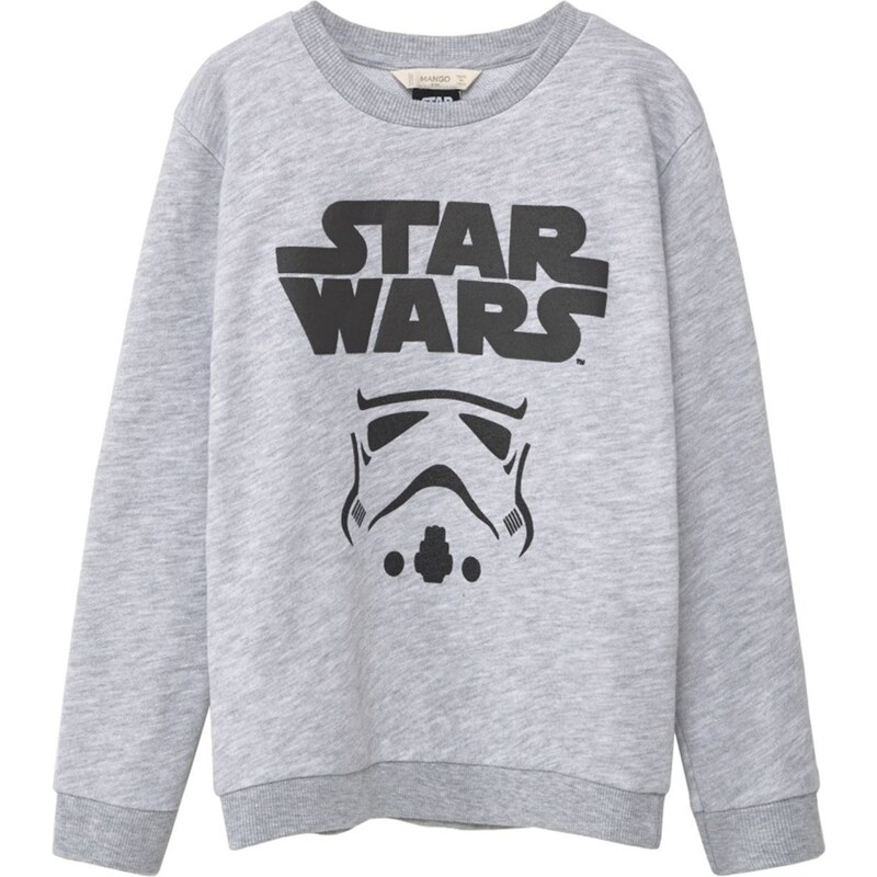 Mango Kids Star Wars - Sweatshirt - grau meliert