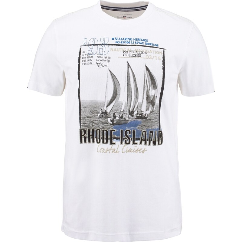 RHODE ISLAND T Shirt mit Print