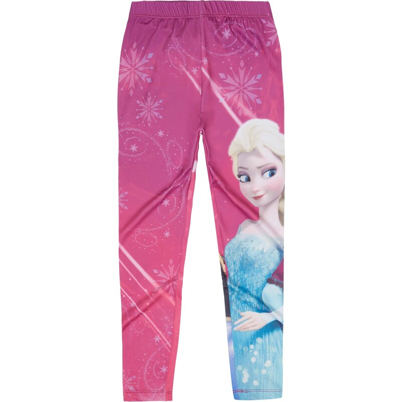 Disney Die Eiskönigin Leggings pink in Größe 104 für Mädchen aus 95% Polyester 5% Elasthan