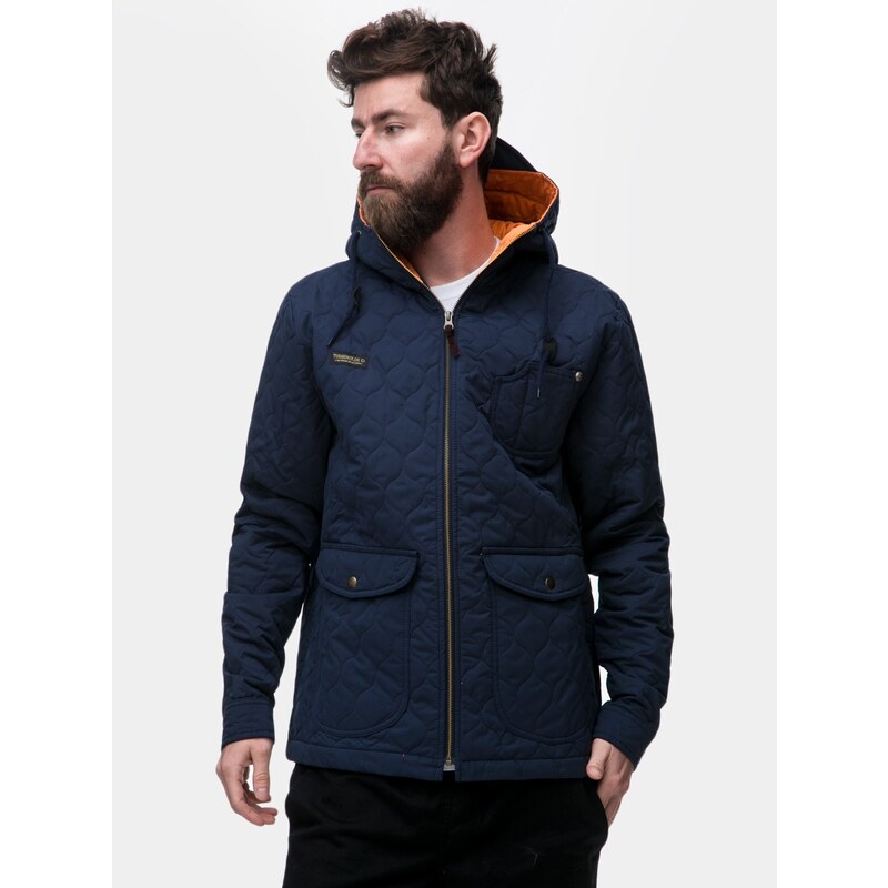 Turbokolor FW16 Sherman Jacket Canvas Navy Quilted