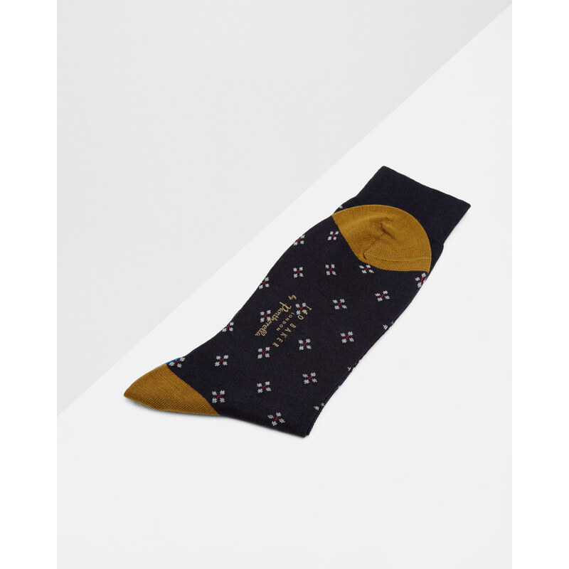 Ted Baker Socken mit geometrischem Print Marineblau