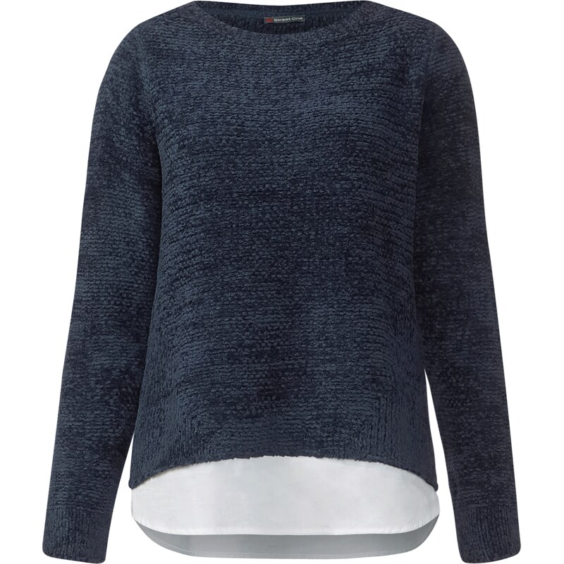 STREET ONE Pullover aus Chenille Nia