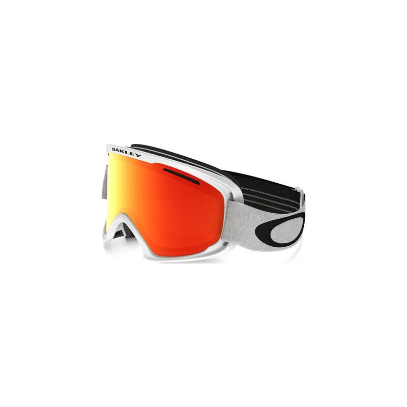 Oakley O2 Xm Schneebrillen Goggle matte white/fire iridium