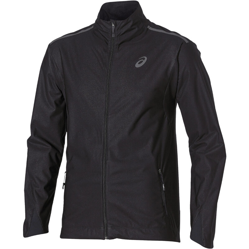 Asics: Herren Laufjacke Windblock Jacket, schwarz, verfügbar in Größe S,M,XL,L