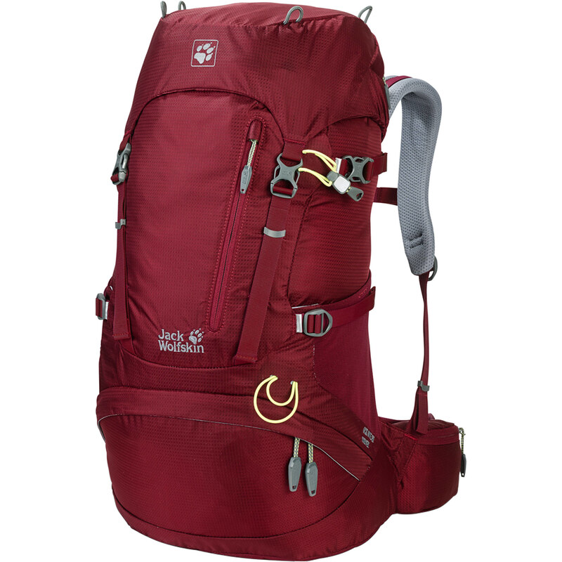Jack Wolfskin: Damen Tagesrucksack / Wanderrucksack ACS Hike 30 Women Pack, cassis, verfügbar in Größe 30
