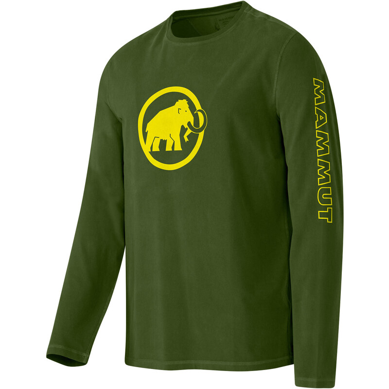 Mammut: Herren Shirt Snow Longsleeve Men Langarm, grün, verfügbar in Größe M