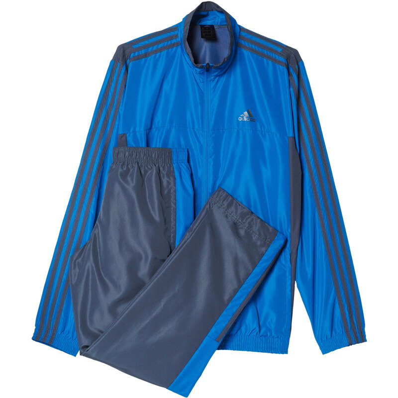 adidas Performance: Herren Trainingsanzug Tracksuit Basic 3S, royalblau, verfügbar in Größe 5