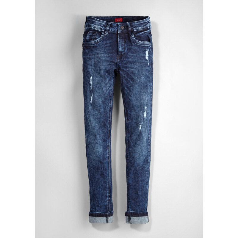 s.Oliver Skinny Seattle: Destroyed-Jeans