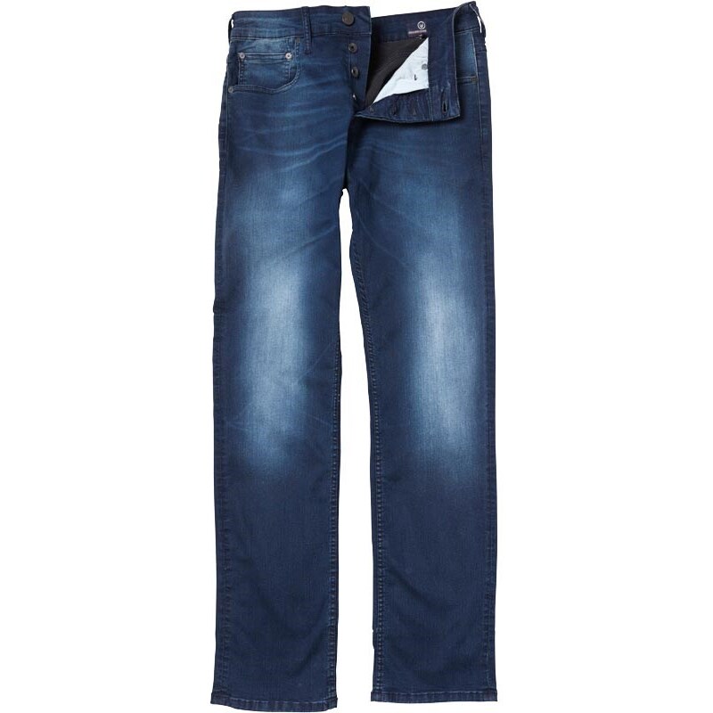 Duck and Cover Herren Zinc Mid Jeans in regulär Passform Mid Wash