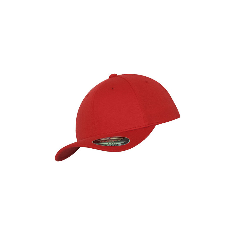 Flexfit Double Jersey Cap red